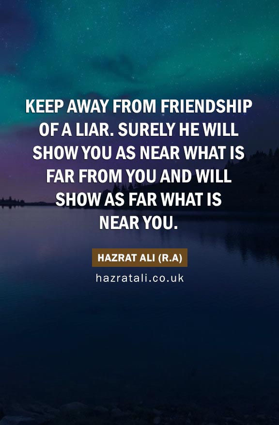 hazrat ali quotes about friends