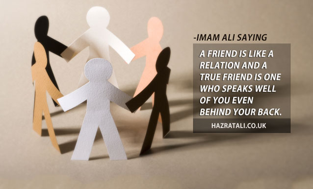 hazrat Ali quotes about friends.